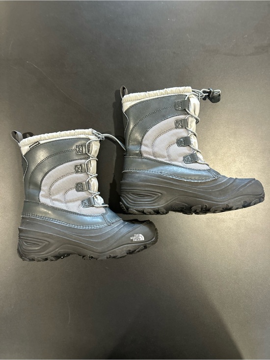 The North Face Other - The North Face Kids Gray and Black Insulated Snow Boots